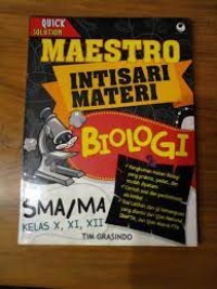 Image of Maestro intisari materi Biologi SMA kelas X, XI, XII