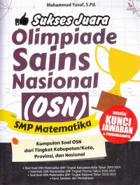Image of Sukses juara Olimpiade Sains Nasional (OSN) SMP Matematika